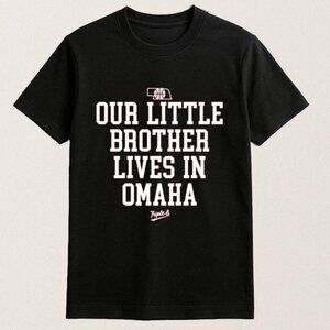 Nebraska Rivalry Our Little Brother Lives In Omaha Unisex T Shirt 165